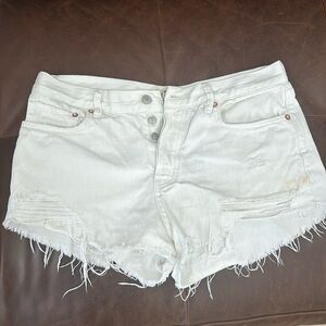 We The Free Size 31 Jean Shorts
A couple of stains on the shorts